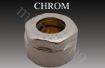 Złączka zaciskowa do rury miedzianej 15 mm  GW 3/4x15x1 chrom