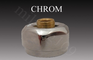 Złączka zaciskowa na do rury Alu Pex 16x2 GW 3/4 chrom