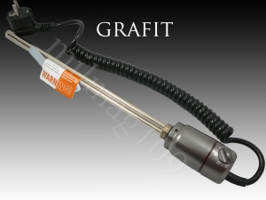 Grzałka CINI do grzejnika łazienkowego  GRAFIT 300W 