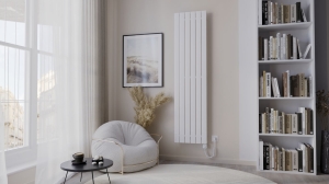 Grzejnik SOLIS ELEKTRO 1800 x 445 Biały 