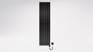Grzejnik SOLIS PODWÓJNY ELEKTRO 1800 x 445 Czarny mat str.